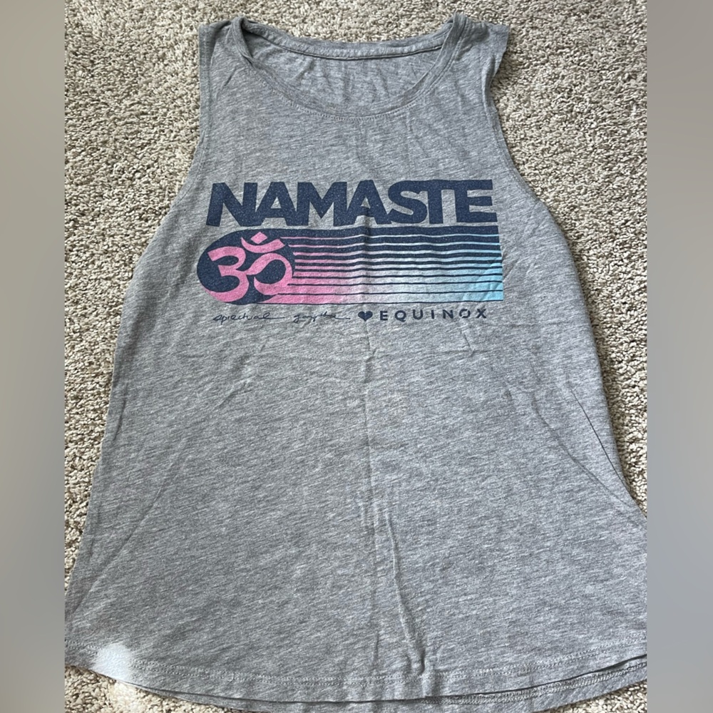 Spiritual Gangster Gray Tank Medium